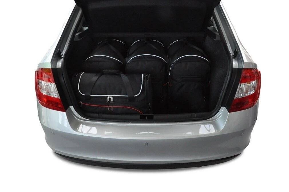 SKODA RAPID LIFTBACK 2012-2019 CAR BAGS SET 5 PCS - Image 2