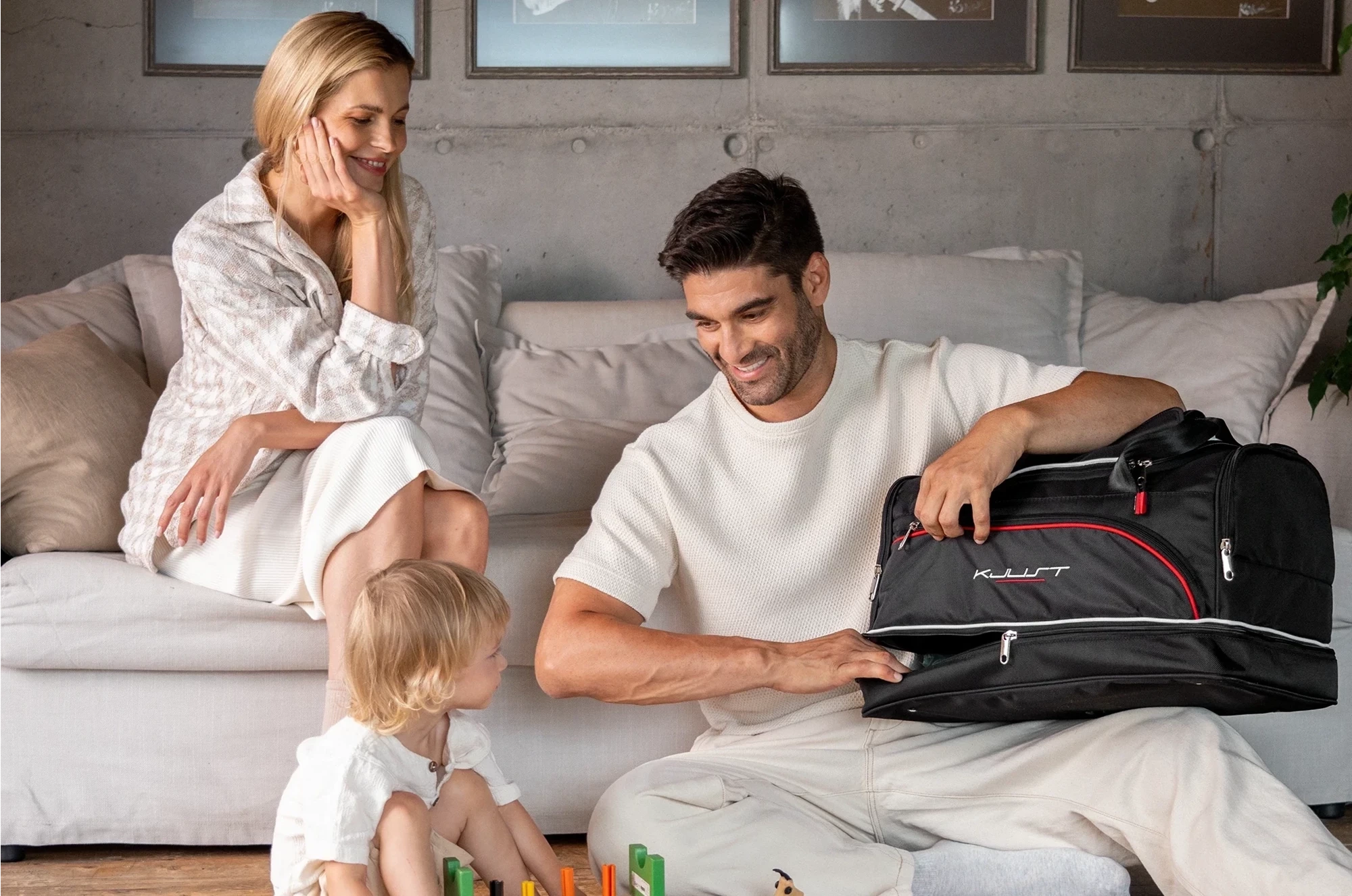 TOYOTA SUPRA 2019+ CAR BAGS SET 4 PCS - Image 7